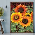 thumbnail image 3 of Cuadros Decorativos 5D DIY Diamante Pintura Girasol Taladro Completo Rhinestone Mosaico Arte Imagen Kit Likrtyny embutido en tela, 3 of 9