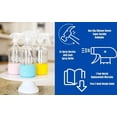 thumbnail image 5 of Just Like Joan Clear Glass Spray Bottles with Silicone Sleeve [Rich Black], 5 of 6
