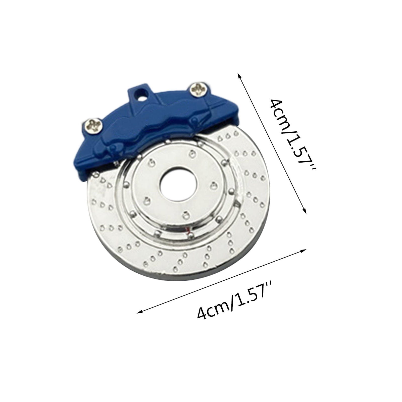 4X Aluminum Metal Brake Disc Caliper Hub For WPL D12 RC Model Car Upgrade Parts 