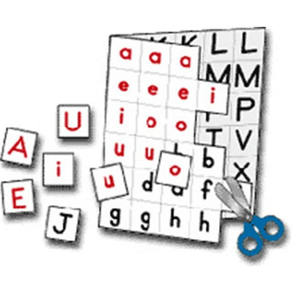Carson Dellosa Four Blocks Individual Making Words Letters Manipulative  (2032) 