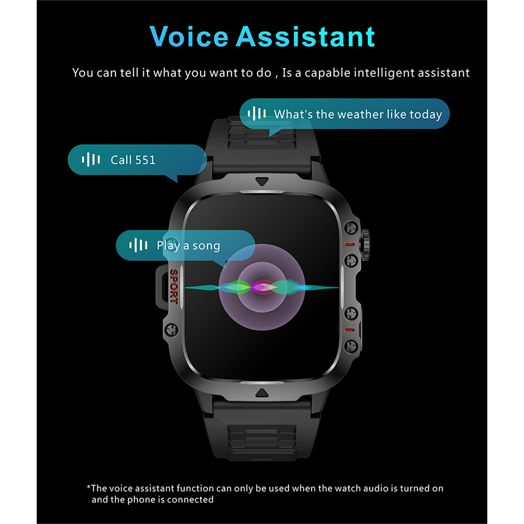 Smartwatch sport ip68 hotsell