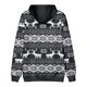 thumbnail image 4 of Hombres Casual Moda Sudadera con capucha Navidad 3D Print Pullover Top de manga larga Pompotops oipoqjl39028, 4 of 5