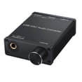 thumbnail image 1 of DAC Audio Converter Adapter with Headphone Amplifier USB to Coaxial, 1 of 5