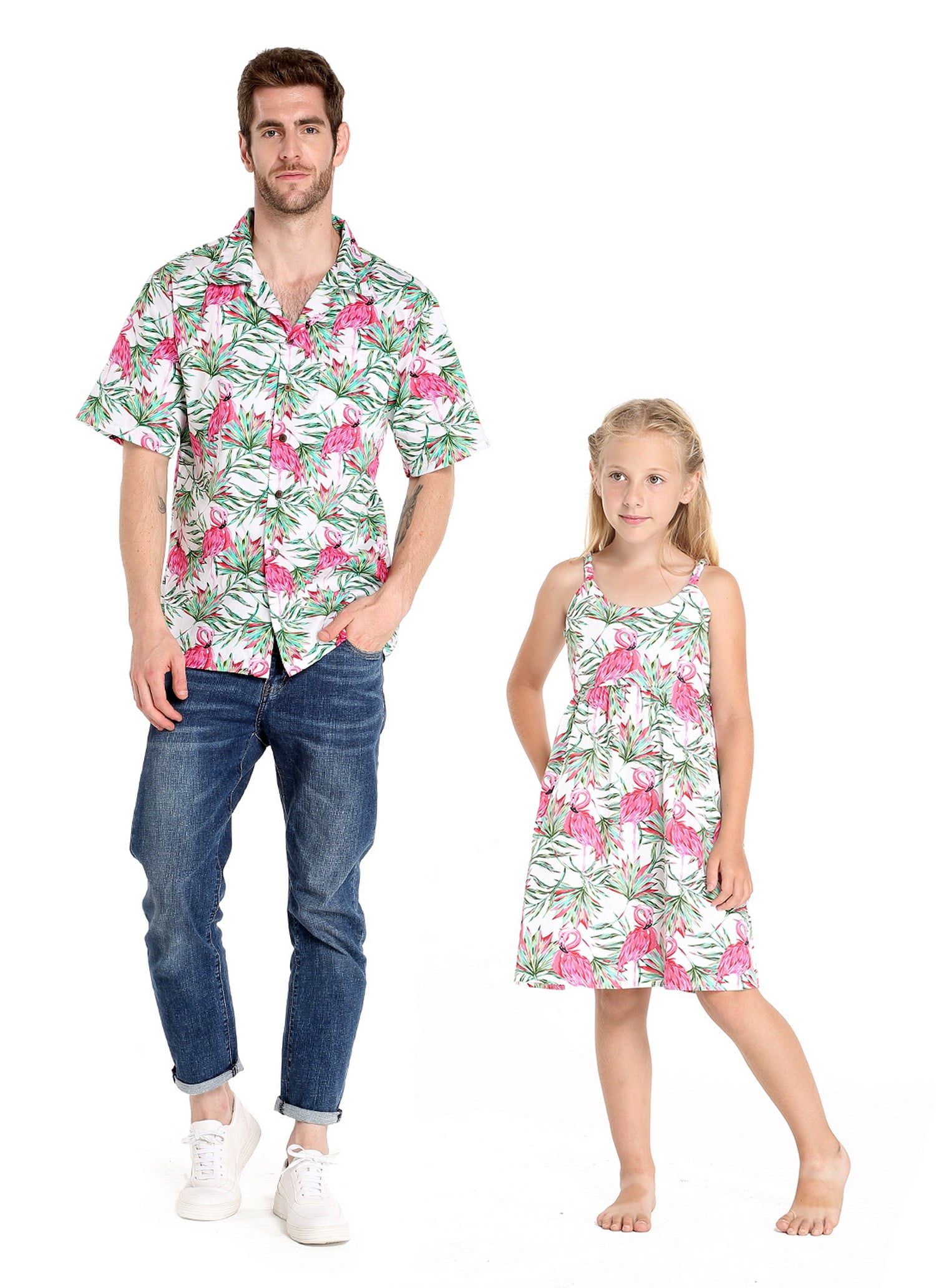 father daughter hawaiian outfits