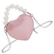 thumbnail image 4 of Moda de bolso en forma de corazón Bolso de cuerpo cruzado pequeño en forma de corazón de mano, 4 of 6