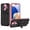 Pink, variant on Dteck Case for Samsung Galaxy A15 5G with Detachable Card Holder Cover,Shockproof Rubber Kickstand Rugged Military Grade Protective Back Phone Case,Black