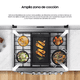 thumbnail image 3 of Combo Samsung Estufa 30'' 6 Quemadores + Microondas 32L Power Defrost Plateado, 3 of 5