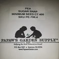 thumbnail image 5 of PAPAW'S GARDEN SUPPLY LLC. HELPING THE NEXT GENERATION GROW! Sugar Snap Pea 200 Seeds, 5 of 6