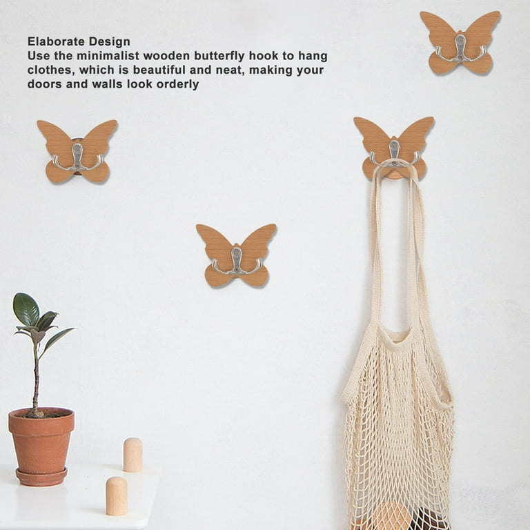 Butterfly Wall Hooks Wall Mounted ,Wall Hooks Decoration Creative