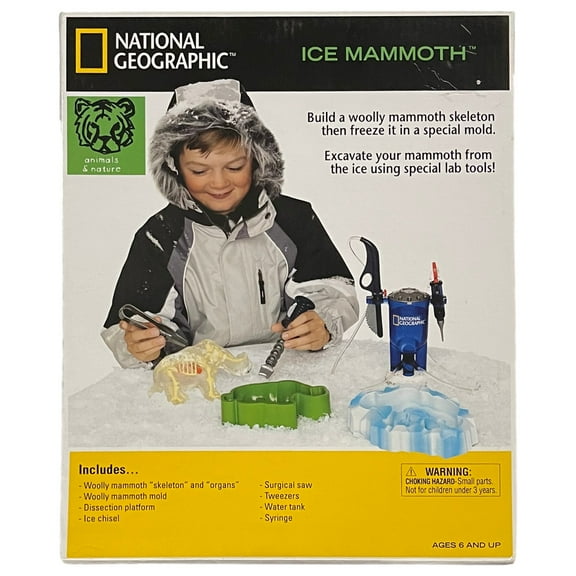 National Geographic Ice Mammoth, Woolly Mammoth Building Kit