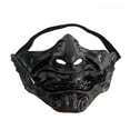 thumbnail image 2 of Máscara de samurái, accesorio de regalo para fiesta, cosplay, juego de carnaval, disfraz, juego de rol, 2 of 8