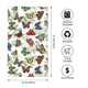 thumbnail image 2 of Balery Multicolored Butterflies Toalla de Microfibra Premium con Estampado – 27.5x16 pulgadas, Alta Absorción, Suave y Aterciopelada, Secado Rápido, 2 of 6