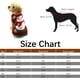 thumbnail image 4 of Disfraz navideño para mascota, suéter de perro de Año Nuevo con muñeco de nieve a rayas, disfraz de otoño/invierno para perro, 4 of 5