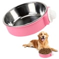 thumbnail image 2 of Stainless Cat Crate Bowl With Holder For Easy Hanging, 2 of 9