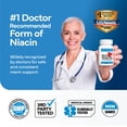 thumbnail image 6 of Slo-Niacin Slow Release Niacin 500mg – Vitamin B3 Supplement for Heart Wellness – Flush-Free B3 Vitamins for Cholesterol & Cardiovascular Support – 100 Tablets, 6 of 7