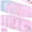Pink, variant on Toorise 24 Sheets Scrapbook Paper Double Sided 12×12 in Scrapbooking Paper Decorative Craft Vintage Floral Pattern for Scrapbooking Photo Album Junk Journals DIY Decor
