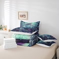 thumbnail image 4 of Erosebridal Marine Mermaid Bedding Sets Twin Size,Underwater World Comforter Sets with Sheets,Peincess Bedroom Decor,Reversible,Breathable,7pcs, 4 of 6