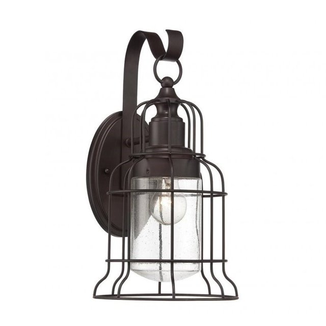 Savoy House Scout Large Wall Lantern in English Bronze
