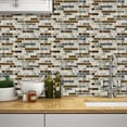 thumbnail image 4 of clevermosaics Peel and Stick Tile Panels for Kitchen and Bathroom, 10 Sheets, 4 of 7