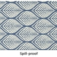 thumbnail image 4 of Oval Tablecloth Blue Modern Geometric Oval Tablecloth, Blue Oval Tablecloth, Print Tablecloth, Fabric Indoor/Outdoor Waterproof Wrinkle Free Durable Blue Tablecloth for Oval Tables 60 X 102 in, 4 of 6