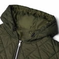 thumbnail image 5 of Mens Winter Jackets Zip Up Hooded Jackets Casual Jacket Men Coat Army Green M, 5 of 7