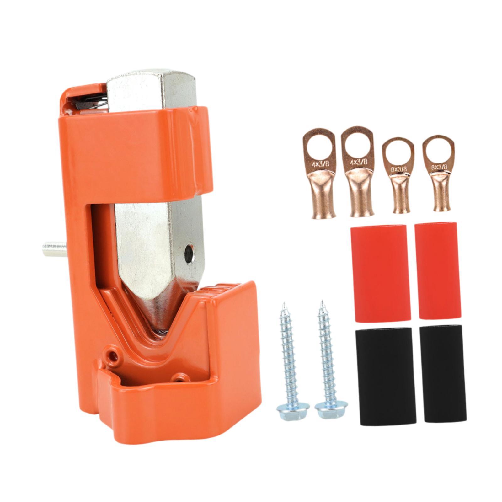 Wzmzjy Battery Cable Hammer Lug Crimper Tool for Wire Crimping Cables Terminal Orange