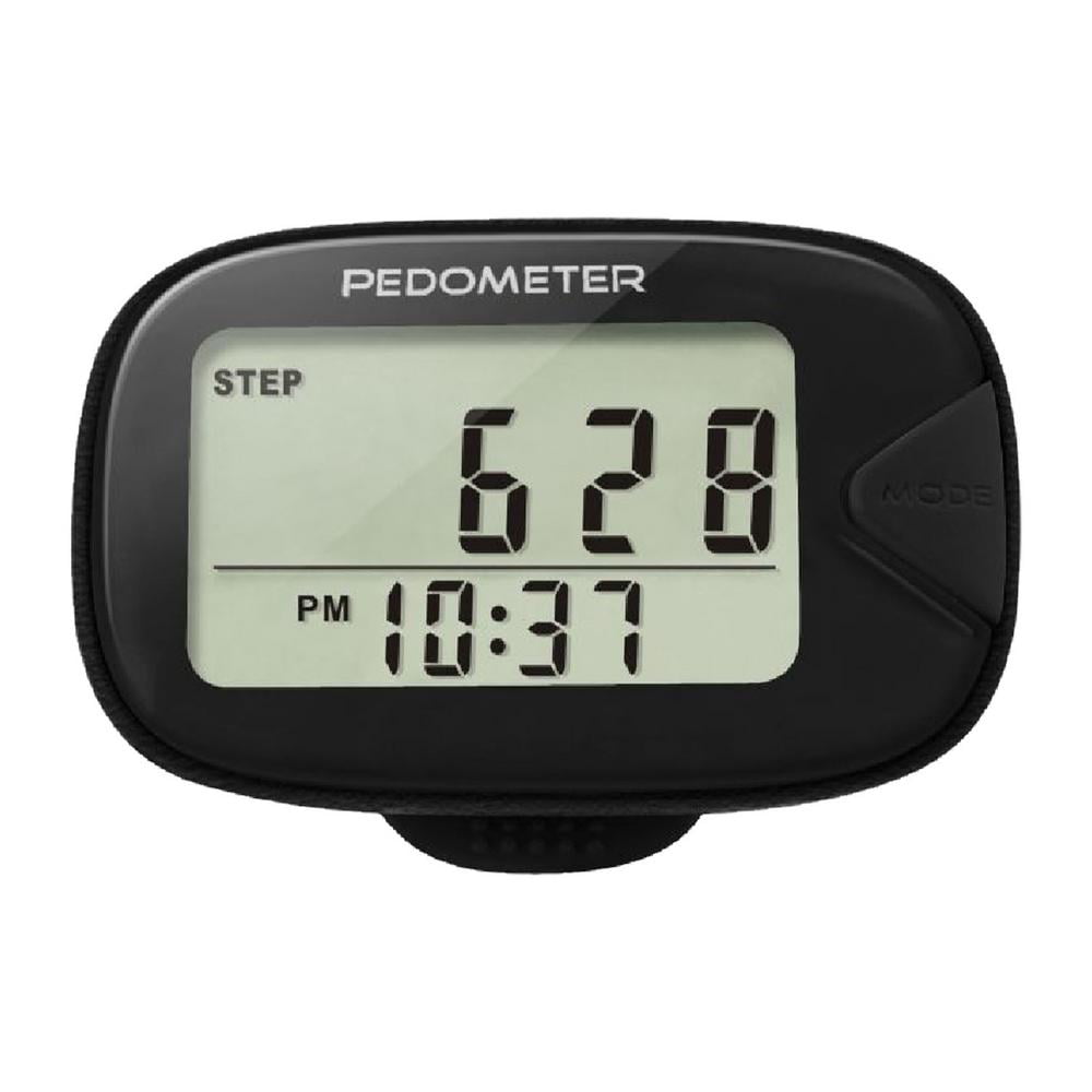 Simple practical LCD Display Pedometer Record distance time speed 