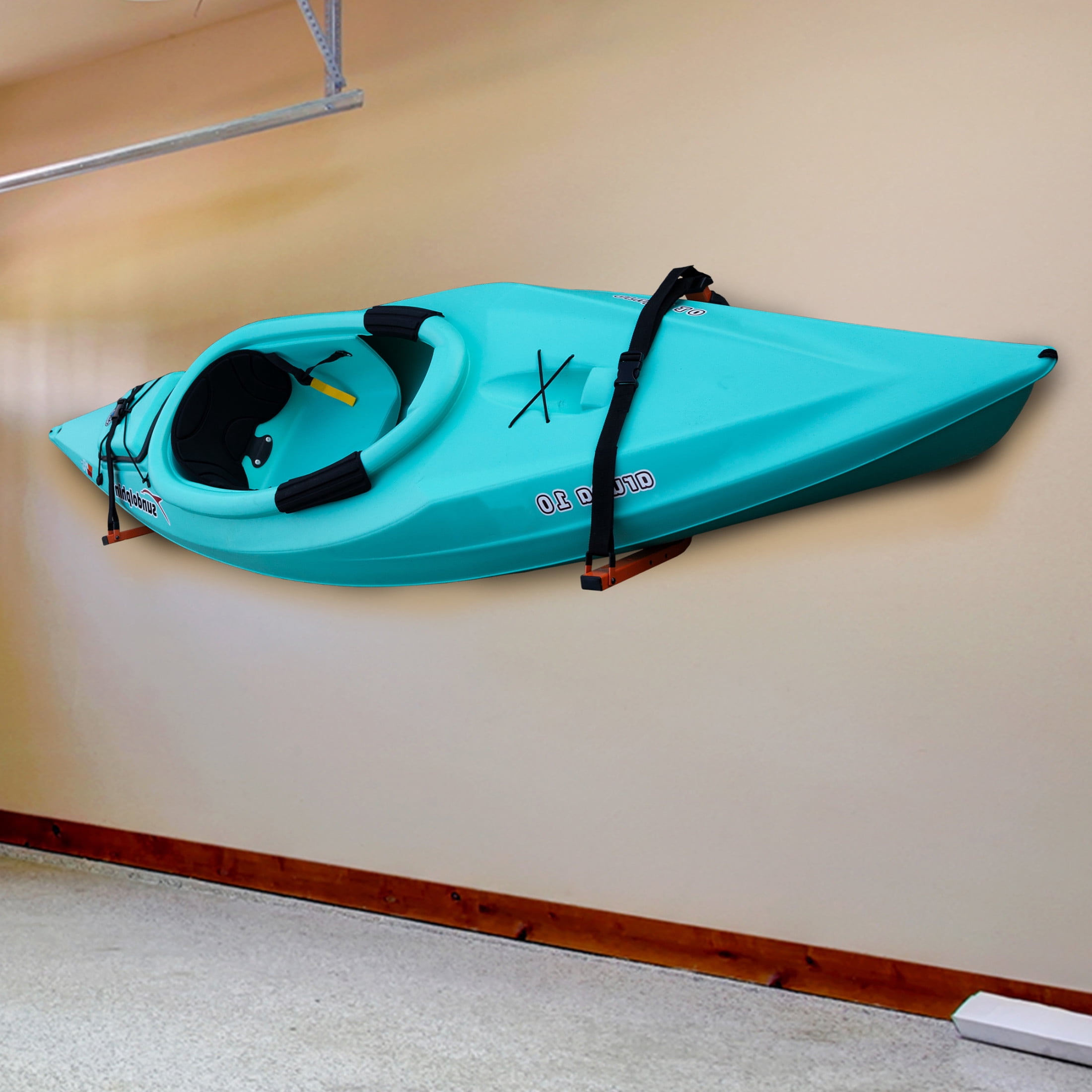 Rad Sportz Set of 2 Wall-Mount Kayak Storage Hooks with 125lb Capacity