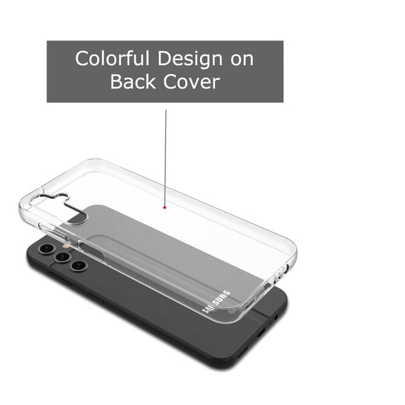 Phone Case for Samsung Galaxy A37 5G, with Screen Protector, by OneToughShield - Wolf Winter