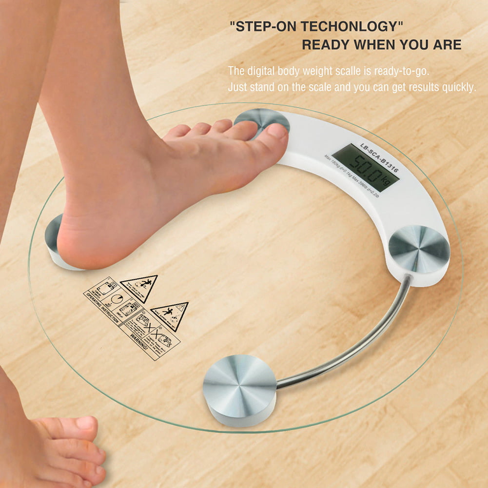 DIGITAL LCD ELECTRONIC BODY WEIGHING WEIGHT SCALE SCALES 