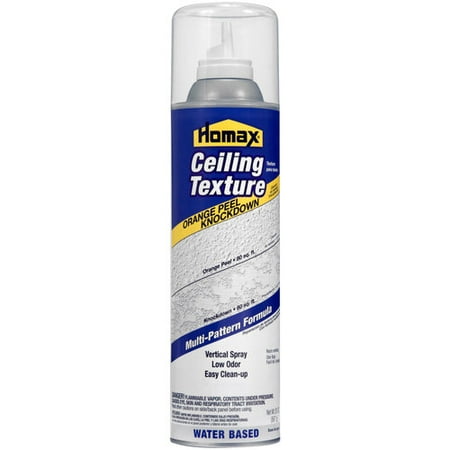 Homax Aerosol Ceiling Texture Orange Peel Knockdown 20 Oz