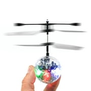 Retailery Colorful Flash Flying Aerocraft Ball With Infrared Induction