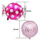 thumbnail image 3 of Globos coloridos de papel de aluminio para niños, globo de helio de molino de viento de piruleta, decoración de fiesta de cumpleaños, juguete de inflado para Baby Shower, 12 unids/set, 3 of 4