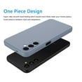 thumbnail image 6 of Cell Phone Cases for 6.6" Galaxy A14 5G, Liquid Silicone Gel Rubber Shockproof Case Ultra Thin fit Galaxy A14 5G Case Slim Matte Surface Cover for Samsung Galaxy A14 5G 2022 -Gray, 6 of 8
