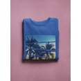 thumbnail image 3 of Summer Vibes Sunset Beach Sweatshirt Men -GoatDeals Designs, Male x-Large, 3 of 4