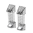 thumbnail image 4 of 1 Pair Game Console Base for NS2 Dock Stand Support Bracket Gaming Accessories Storage Holder Enhances Airflows, 4 of 7