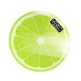 thumbnail image 1 of OUNONA Creative Lemon Design Electronic Weight Scale for Home Use HighPrecision Glass with LED Display Green 1Pc, 1 of 8