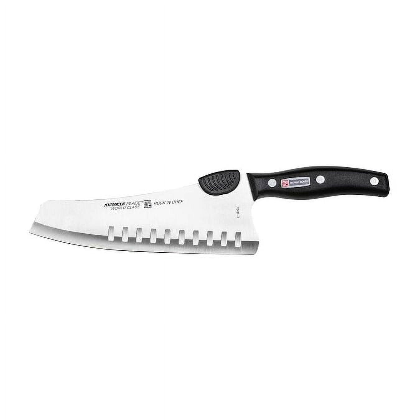Miracle Blade World Class 13 Piece Knife Set - Never Needs Sharpening -  Lightweight, Easy to Use - Stainless Steel Blades - Polypropylene Handles  in the Cutlery department at
