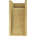 thumbnail image 4 of 9"W x 9"D x 18"H Wide Del Monte Rough Cedar Woodgrain TimberThane Corbel, Primed Tan, 4 of 6