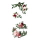 thumbnail image 1 of Guirnalda de flores artificiales, guirnalda floral, telón de fondo para fiestas, adorno para pérgola Vino Tinto Rosado Rosado, 1 of 9