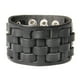 thumbnail image 5 of Brazalete de de material cuero ancho para hombre ajustable, 5 of 7