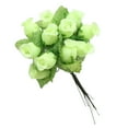 thumbnail image 2 of Yesbay 1 Bouquet Artificial Flower 12 Rose Heads DIY Craft Home Party Wedding Decor,Green, 2 of 5