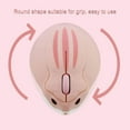 thumbnail image 3 of Cute Animal Wireless Mouse Cartoon Hamster Shape Mini Travel Mouse 1200DPI Novelty Portable Optical Unique Small Cordless Mice with USB Receiver for Computer Laptop PC for Kids, 3 of 6