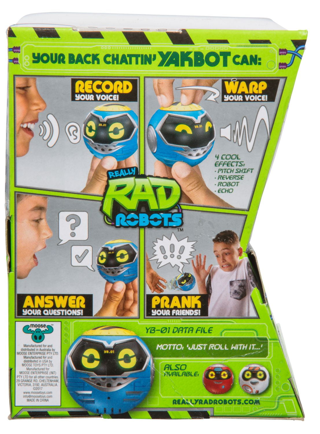 Really Rad Robots Yakbot - Blue Yakbot