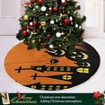 thumbnail image 6 of FMSHPON Halloween Xmas Christmas Tree Skirt Stand Mat for Holiday Party Decoration Indoor Outdoor 36 inches, 6 of 6