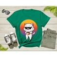thumbnail image 6 of Cool Cat Kitten Kitty Animal with Sunglasses Holds Coffee T-Shirt Retro Cat Kitten Shirt for Men Women Kids Boys Girls Teens Graphic Tshirt, 6 of 8