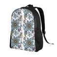 thumbnail image 2 of Cauagu Flowers and Butterflies Print Backpacks,Travel Daypack Casual Laptop Backpack Bookbag Fits 15 Inch Computer for Men Women, 2 of 8