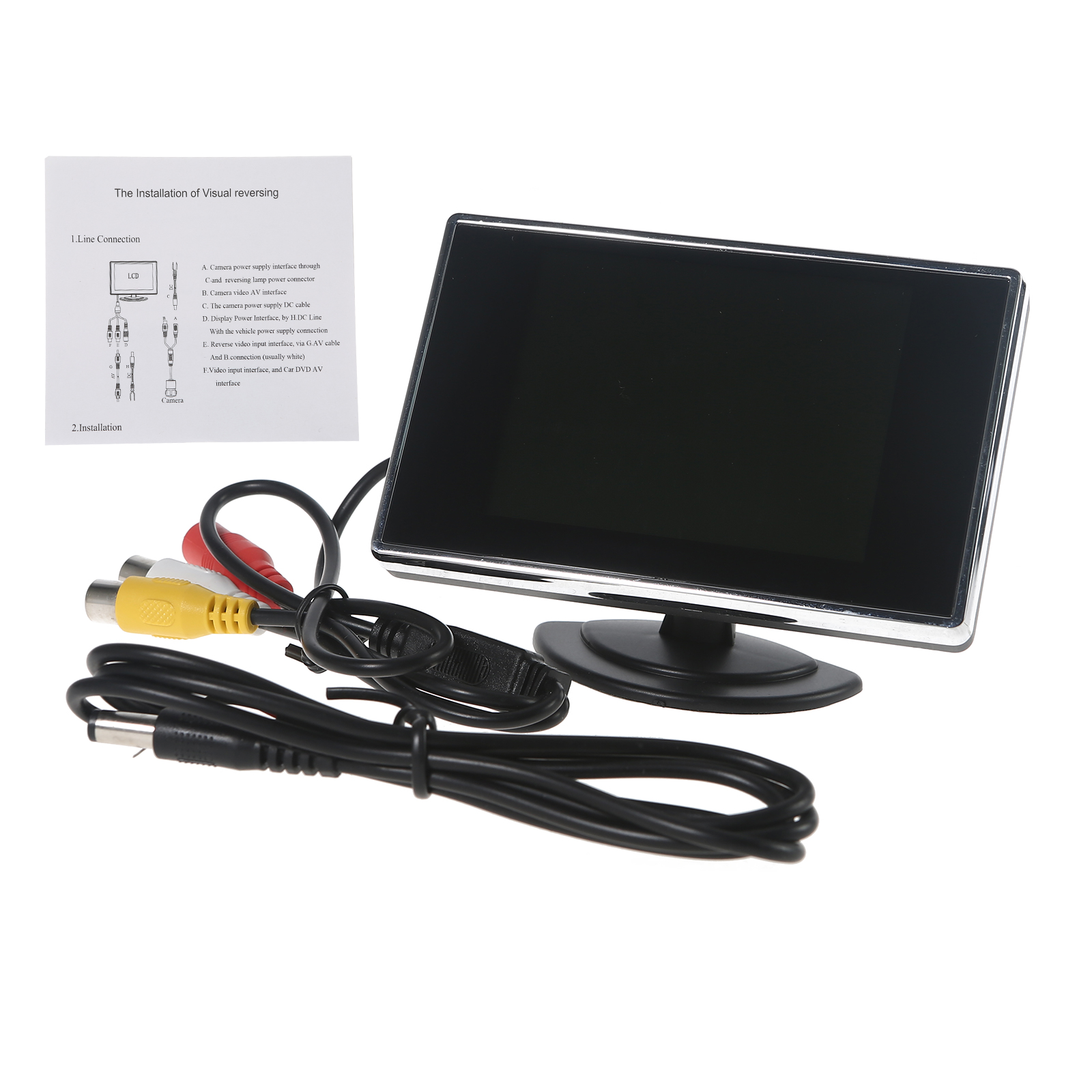 tft lcd reversing camera instructions brands