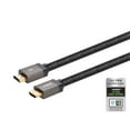 thumbnail image 4 of Monoprice 8K Certified Braided Ultra High Speed HDMI Cable - 20 Feet - Black | HDMI 2.1, 8K@60Hz, 48Gbps, CL2 In-Wall Rated, 24AWG, Compatible with PS 5, PlayStation 5 Digital Edition, Xbox X, Xbox S, 4 of 7