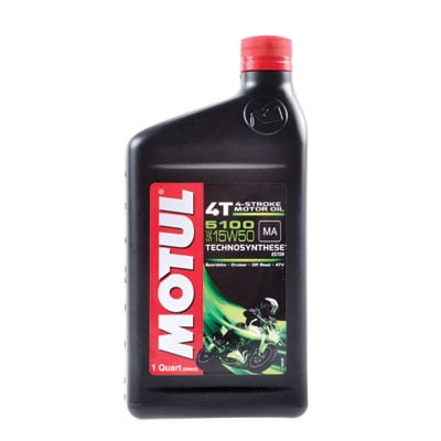 Motul 5100 Synthetic Blend 4-Stroke Motor Oil 15W-50 1